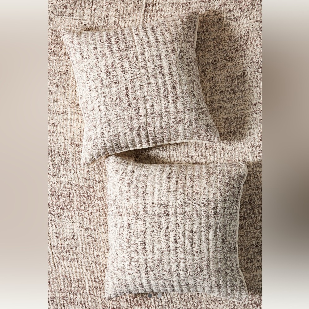 Amber Lewis for Anthropologie Gwendolen Euro Shams 2
